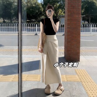 150小个子穿搭巨好看半身裙套装女2026夏季新款绝美气质两件套145