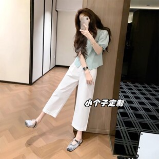 适合150小个子穿搭一整套巨好看套装女夏2026新款绝美两件套XS145