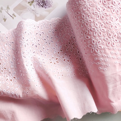 刺绣棉布花边服装装饰