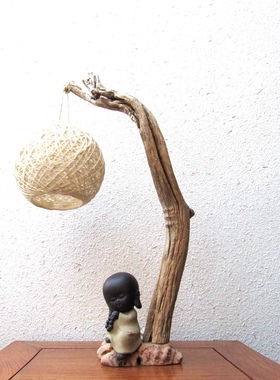 千年胡杨风化老木原木随形根艺摆件自然禅意艺术创意家居收藏饰品