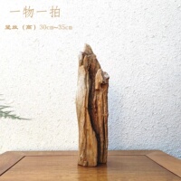 千年胡楊風(fēng)化老木原木隨形根藝擺件自然禪意藝術(shù)創(chuàng)意家居收藏飾品