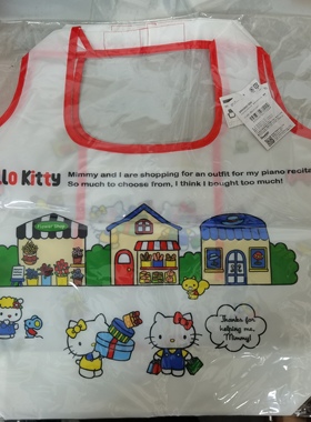 日单有底大容量购物袋，卡通数码印花，MOOMIN/PEKO/KT，有吊牌。