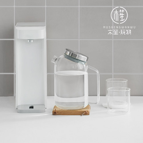 玻璃日式耐高温水杯套装大容量