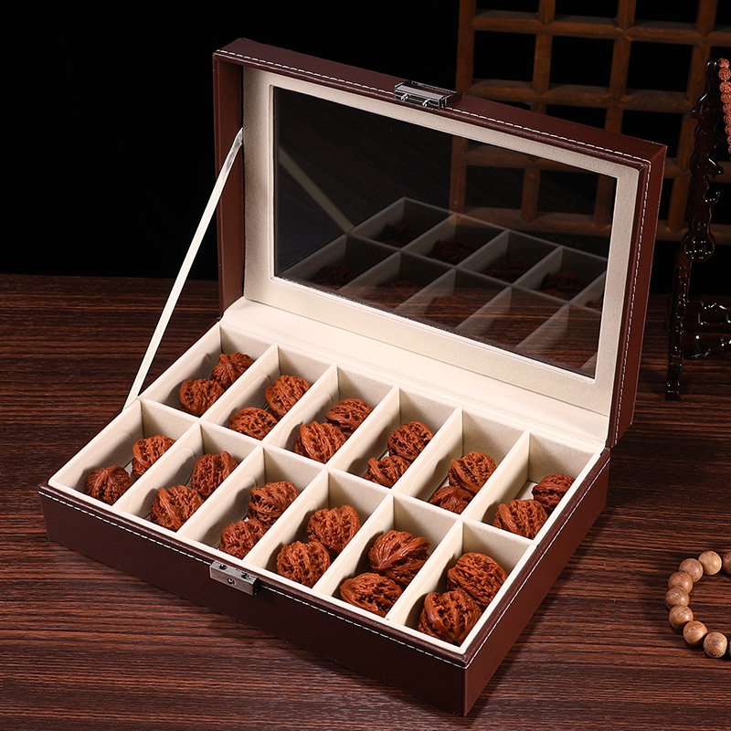 复古文玩核桃收纳盒手串盒