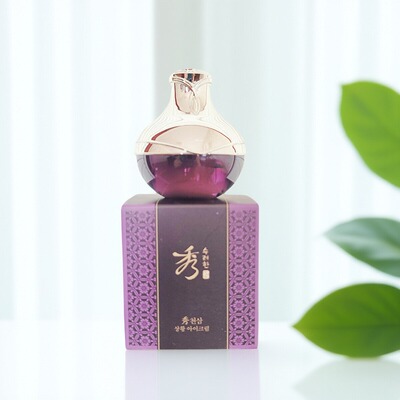 韩国秀雅韩天参赋华稚颜桑黄眼霜10mlX2个补水保湿紧致抗皱小样