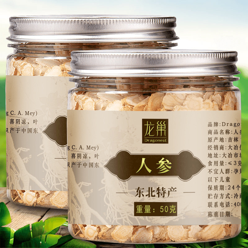 【买1送1 买2送3】长白山人参片生晒人参切片山参花茶|msdalam kategori makanan berkhasiat tradisional, ginseng tonik, ginseng/ginseng - dari Buy2taobao.com untuk memberikan perkhidmatan ejen Taobao profesional membeli