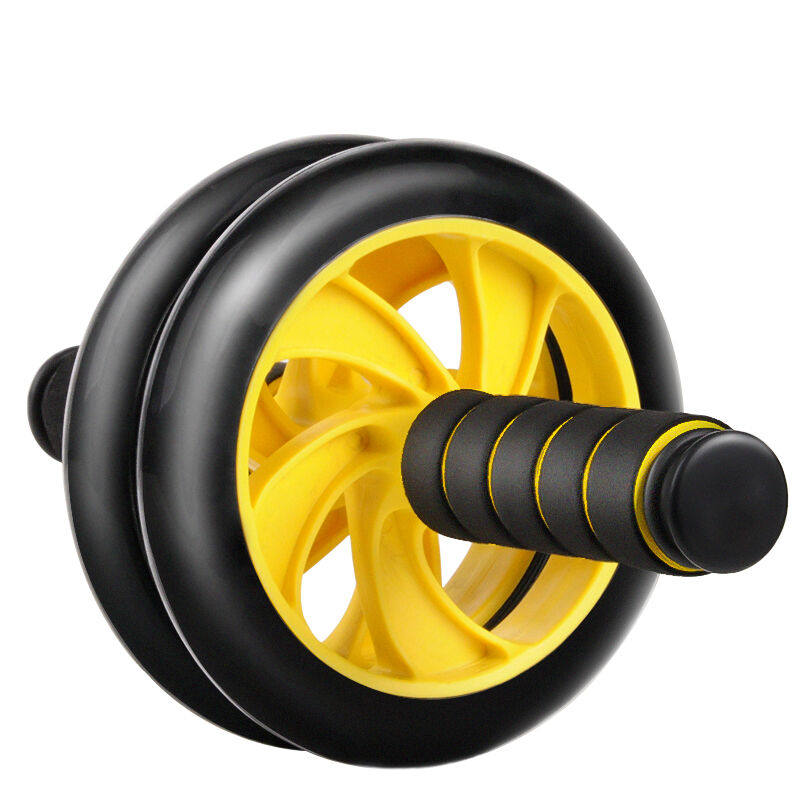 飞尔顿健腹轮腹肌轮双轮健身轮滚轮收腹轮运动机健身器材身器材静