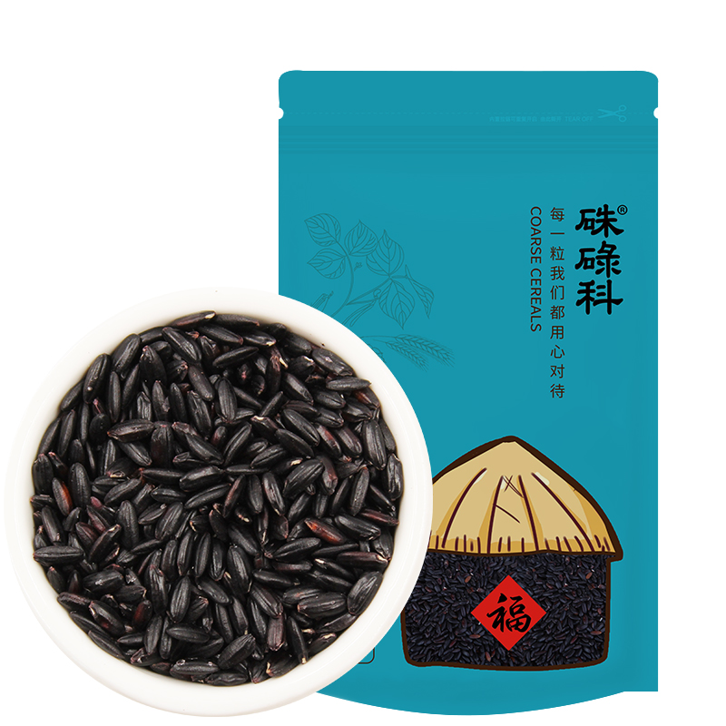 朱碌科东北黑米250g食用煮粥