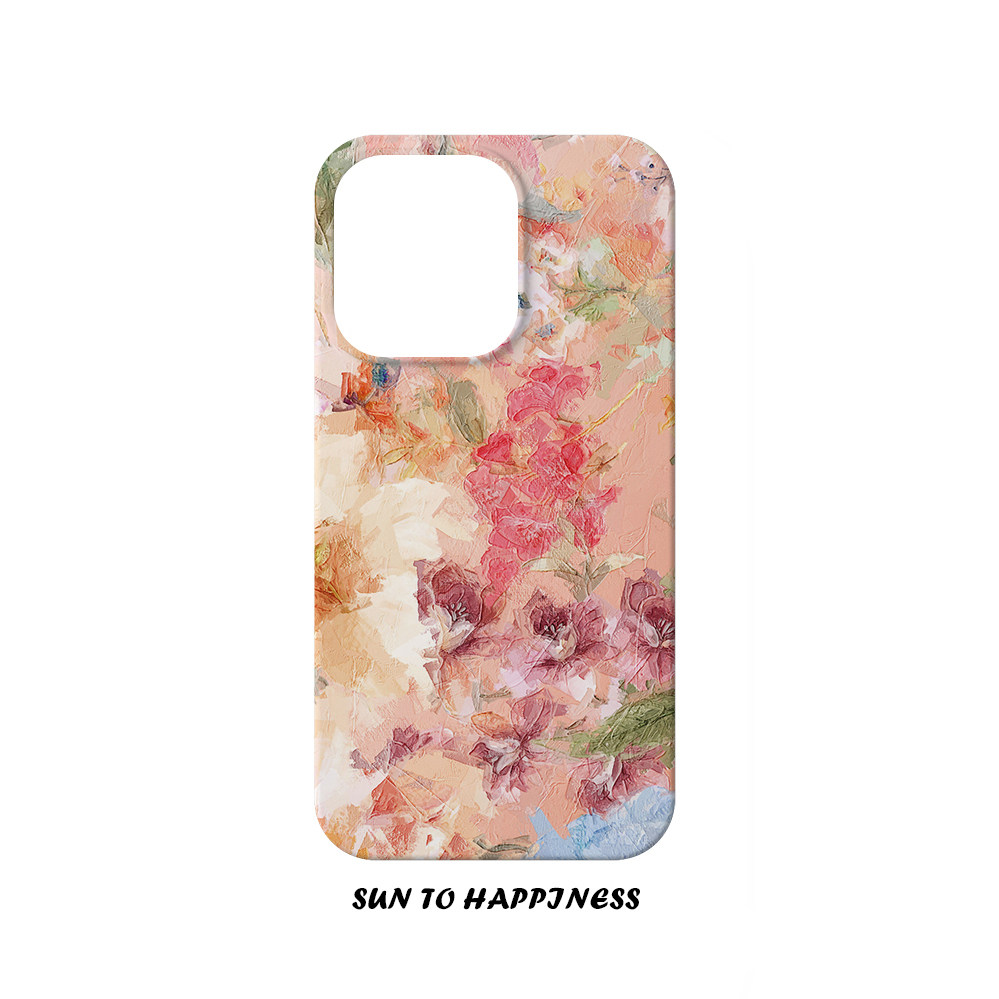 原创个性抽象炫彩花艺术适用苹果16PROMAX菲林手机壳iphone15plus软壳14日韩少女13治愈小众时尚全包二合一