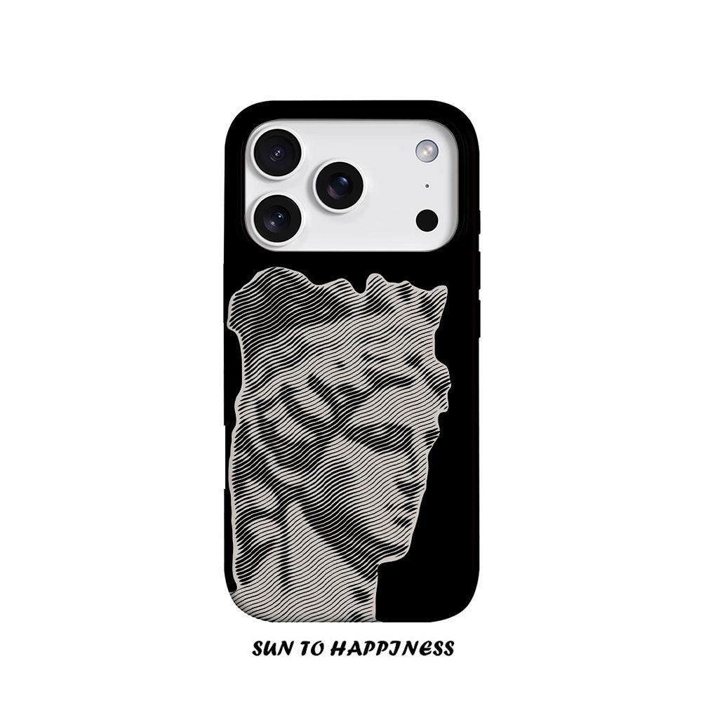 原创高级感女神雕像艺术适用苹果17PROMAX菲林手机壳iphone16plus软壳15黑色简约14欧美潮流全包时尚二合一