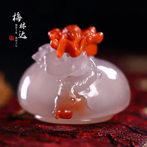 梅林达旗舰店天然南红玛瑙