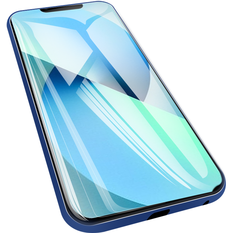 适用苹果13钢化膜iphone11/12promax全屏xsmax覆盖xr手机x贴膜7/6/8plus蓝光6s/se3防