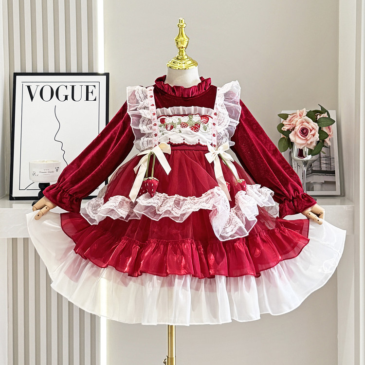 秋冬亮片蓬蓬裙加绒蛋糕裙