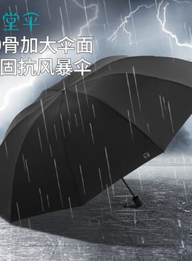 天堂伞超大加大号双人抗风暴雨伞防风加固防晒折叠晴雨两用伞男女