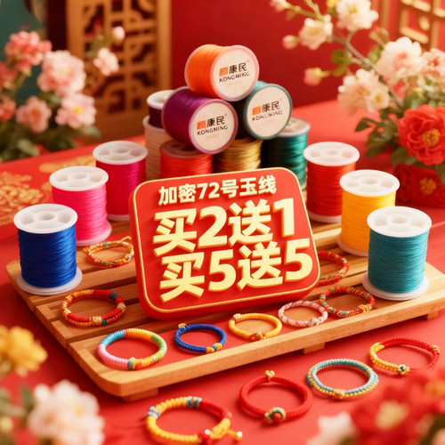 72号玉线手绳编织线手编线编织绳