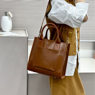 真皮女包2025春夏新款手提包托特大包通勤包女士斜挎包休闲单肩