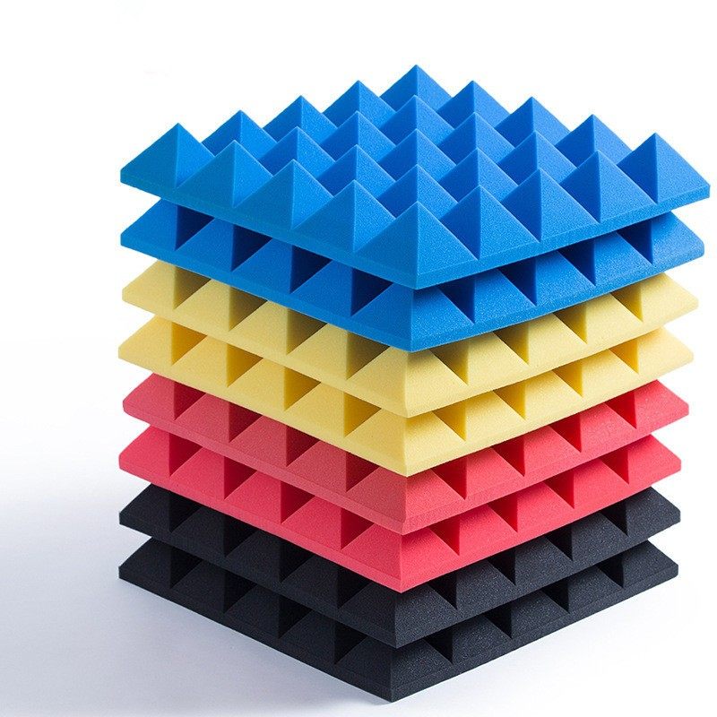 三角吸音海绵 金字塔吸音尖劈 录音房 混响室实验室隔音棉异型棉