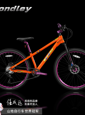 邦得利M918土坡车99%免安装山地自行车成人男女炸街表演越野单车