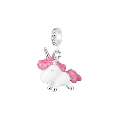 少女心独角兽925银ins原创吊坠