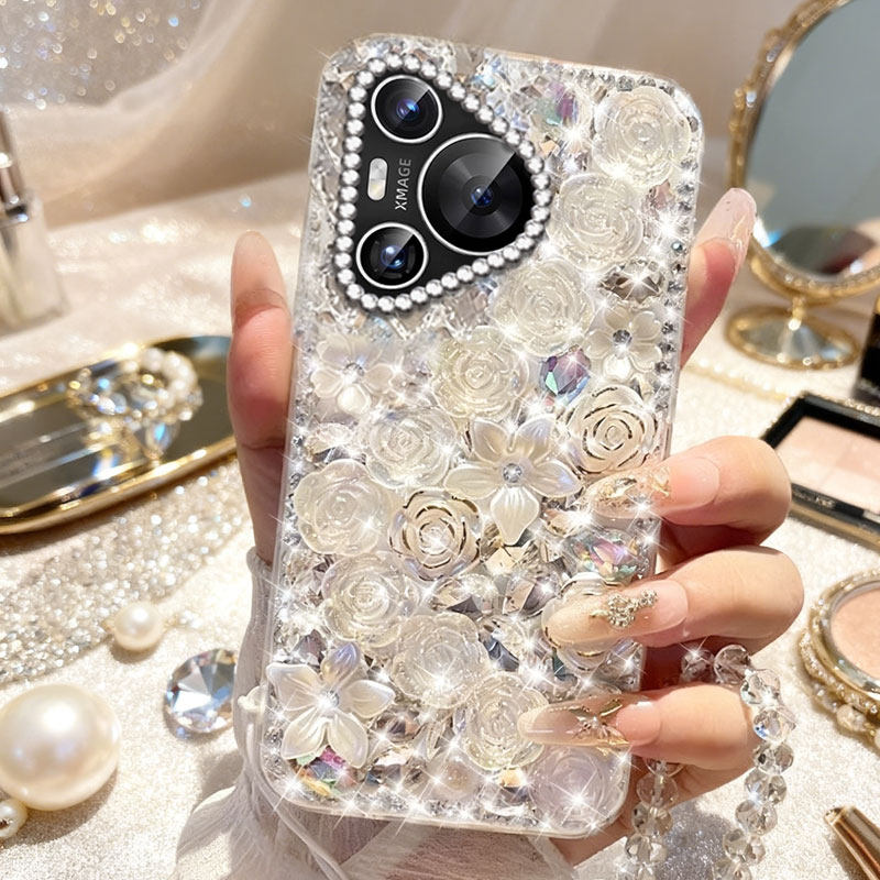 高端奢华镶钻手机壳，不掉钻，不发黄