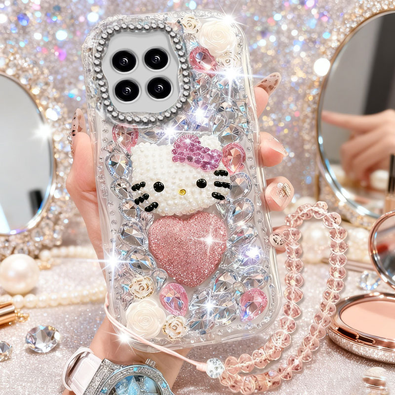 透明高级镶钻，仙女必备，不掉钻，不发黄