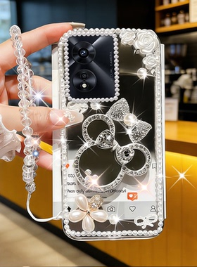 2026马年镶钻奢华适用OPPOA97 5G手机壳高级感A3x全包A6GT防摔A5plus高端A2化妆A55 春节Ace2保护套a95新品