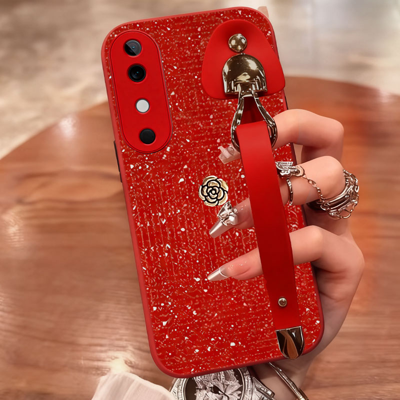 2026新款，磨砂光闪皮，带腕带更方便