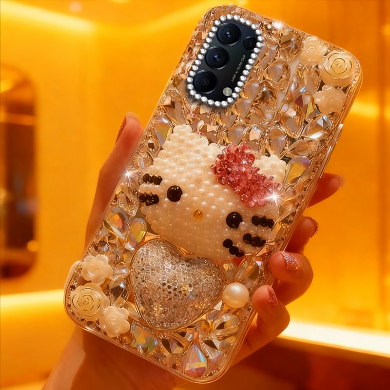 高端奢华镶钻手机壳，不掉钻，不发黄