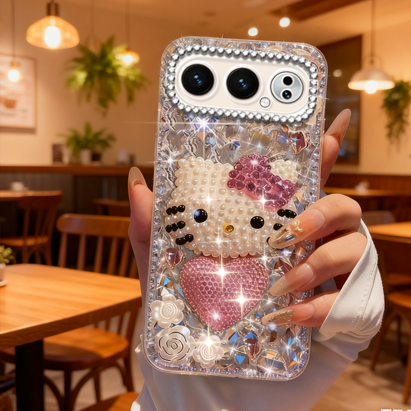 高端奢华镶钻手机壳，不掉钻，不发黄