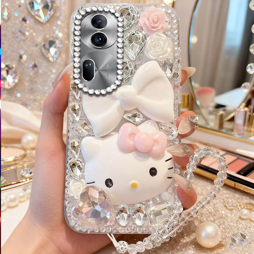 高端奢华镶钻手机壳，不掉钻，不发黄