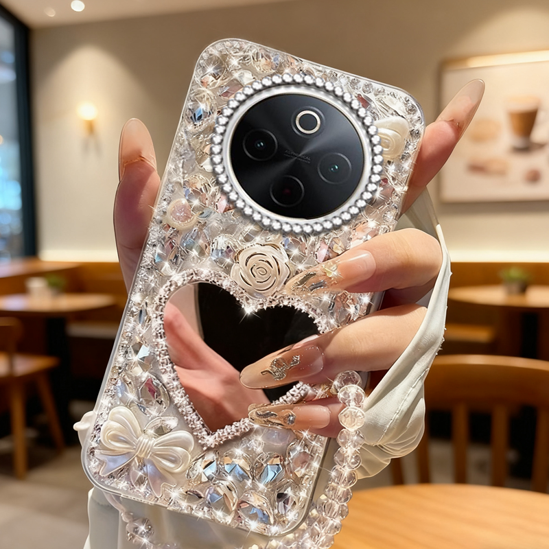 高端奢华镶钻手机壳，不掉钻，不发黄