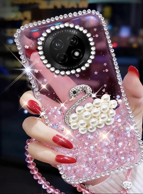 马年新款滴胶镶钻适用华为畅享20plus手机壳保护套15pro高级感Z 5G春节50Z新品50E/2026年12pro女款8网红