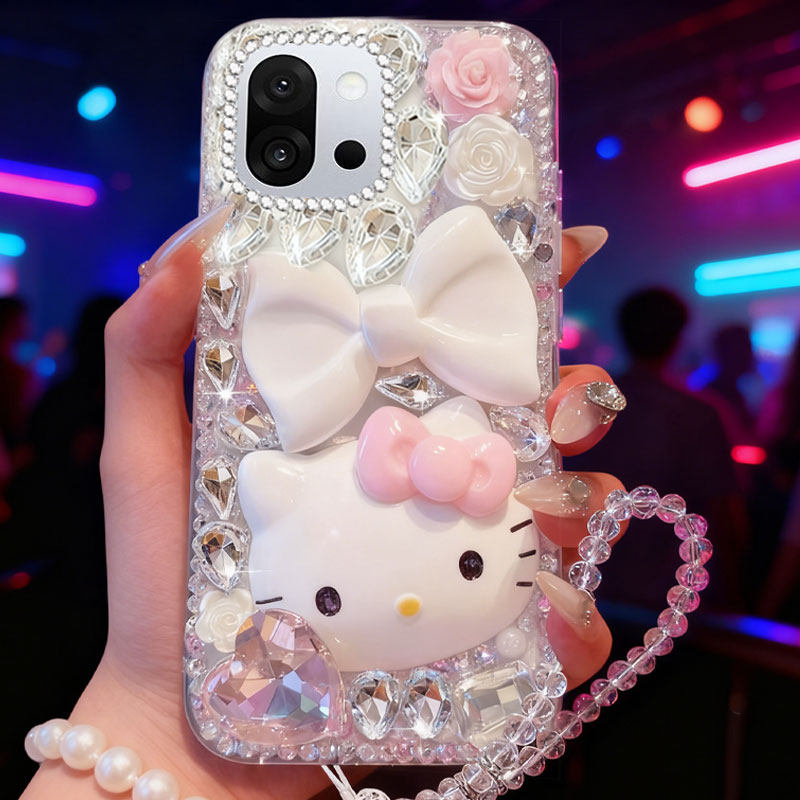 高端奢华镶钻手机壳，不掉钻，不发黄