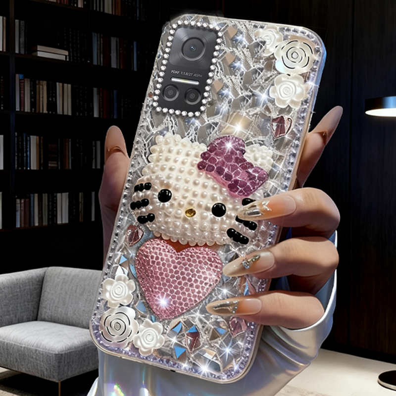 高端奢华镶钻手机壳，不掉钻，不发黄
