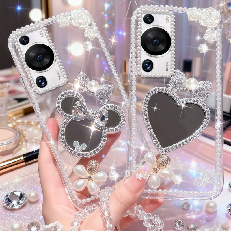 高端奢华镶钻手机壳，不掉钻，不发黄
