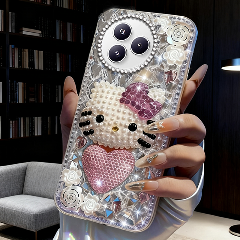 高端奢华镶钻手机壳，不掉钻，不发黄