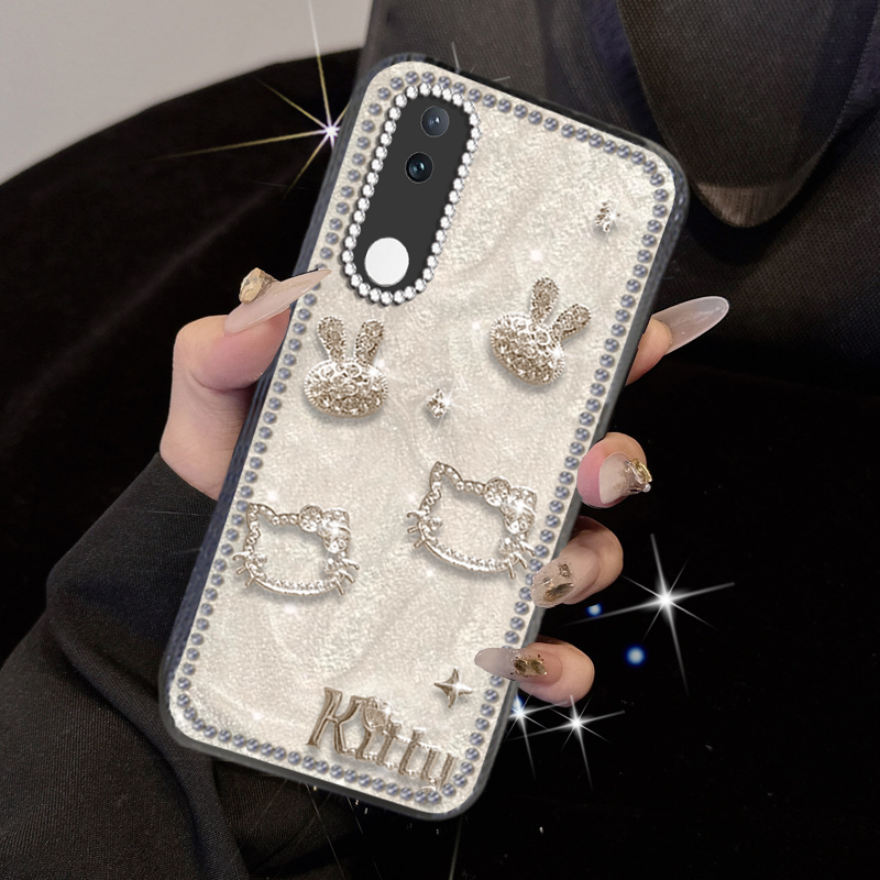 高级镶钻珠光白，时尚简约，仙女必备