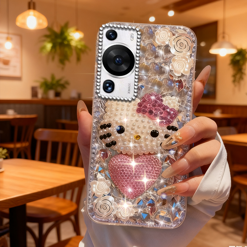 高端奢华镶钻手机壳，不掉钻，不发黄