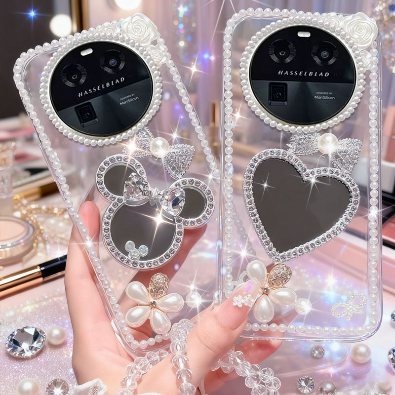 高端奢华镶钻手机壳，不掉钻，不发黄