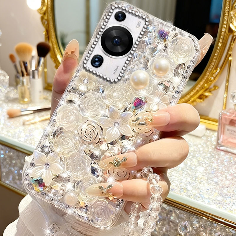 高端奢华镶钻手机壳，不掉钻，不发黄