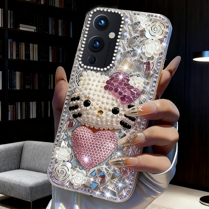 高端奢华镶钻手机壳，不掉钻，不发黄