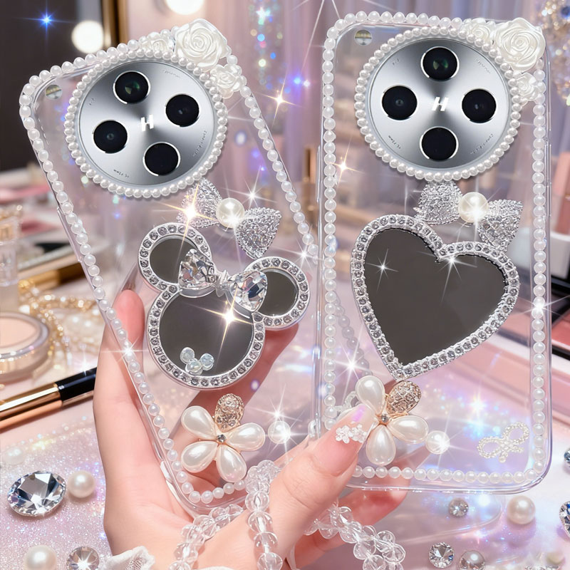 高端奢华镶钻手机壳，不掉钻，不发黄