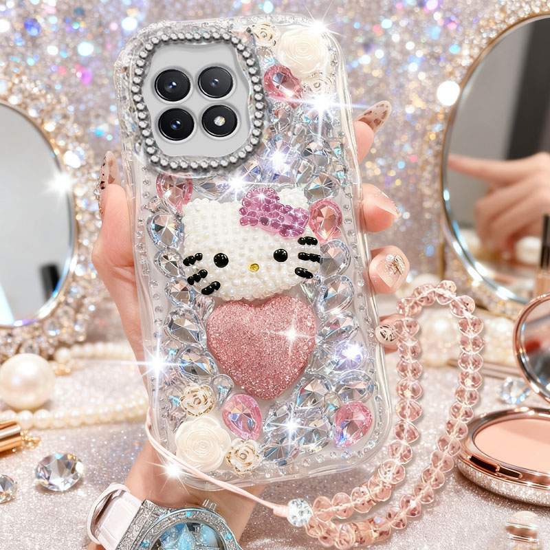 透明高级镶钻，仙女必备，不掉钻，不发黄