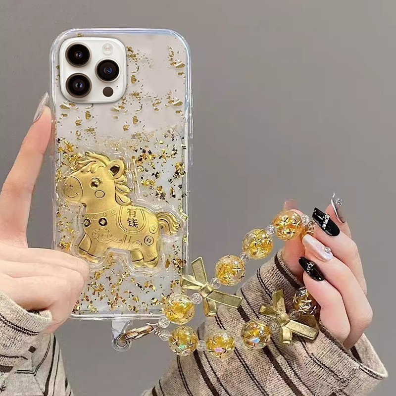 2026金箔新年款，透明不发黄