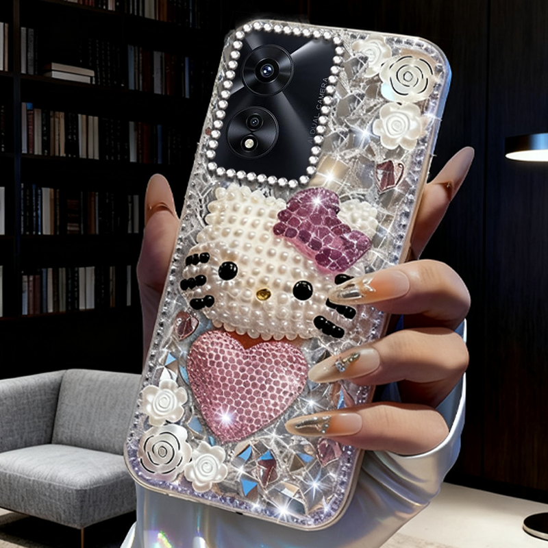 高端奢华镶钻手机壳，不掉钻，不发黄