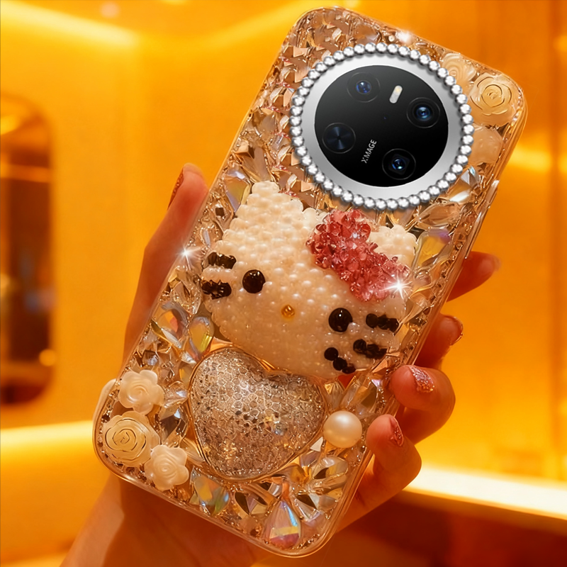 高端奢华镶钻手机壳，不掉钻，不发黄