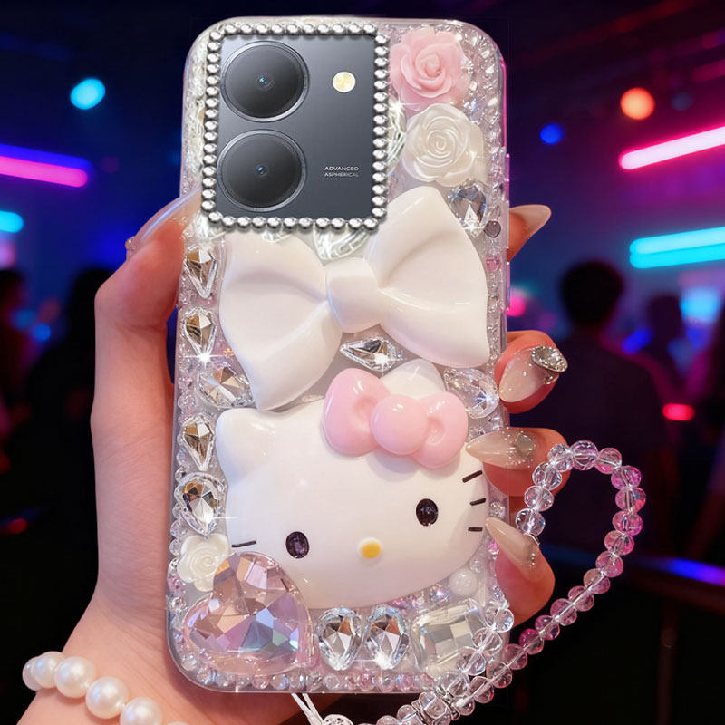 高端奢华镶钻手机壳，不掉钻，不发黄