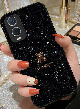 马年新款细闪亮片适用vivoY76s手机壳本命年Y300GT喜庆Y30女款Z3全包Y70s保护套XNote高级感Y50 5G外壳Y55s