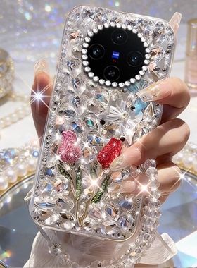高级爆款镶钻适用vivoX100手机壳/2026年X300网红X200ultra防摔X21后置指纹外壳Y78新款X100S女款Y77 5G