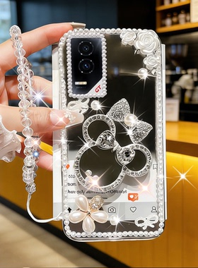 2026马年镶钻奢华适用荣耀GT手机壳高端X10外壳60Plus新款50Plus高级感50软壳GTPro带镜子X30MAX本命年WIN